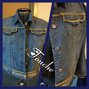 Blue jean pant suits 💋💃